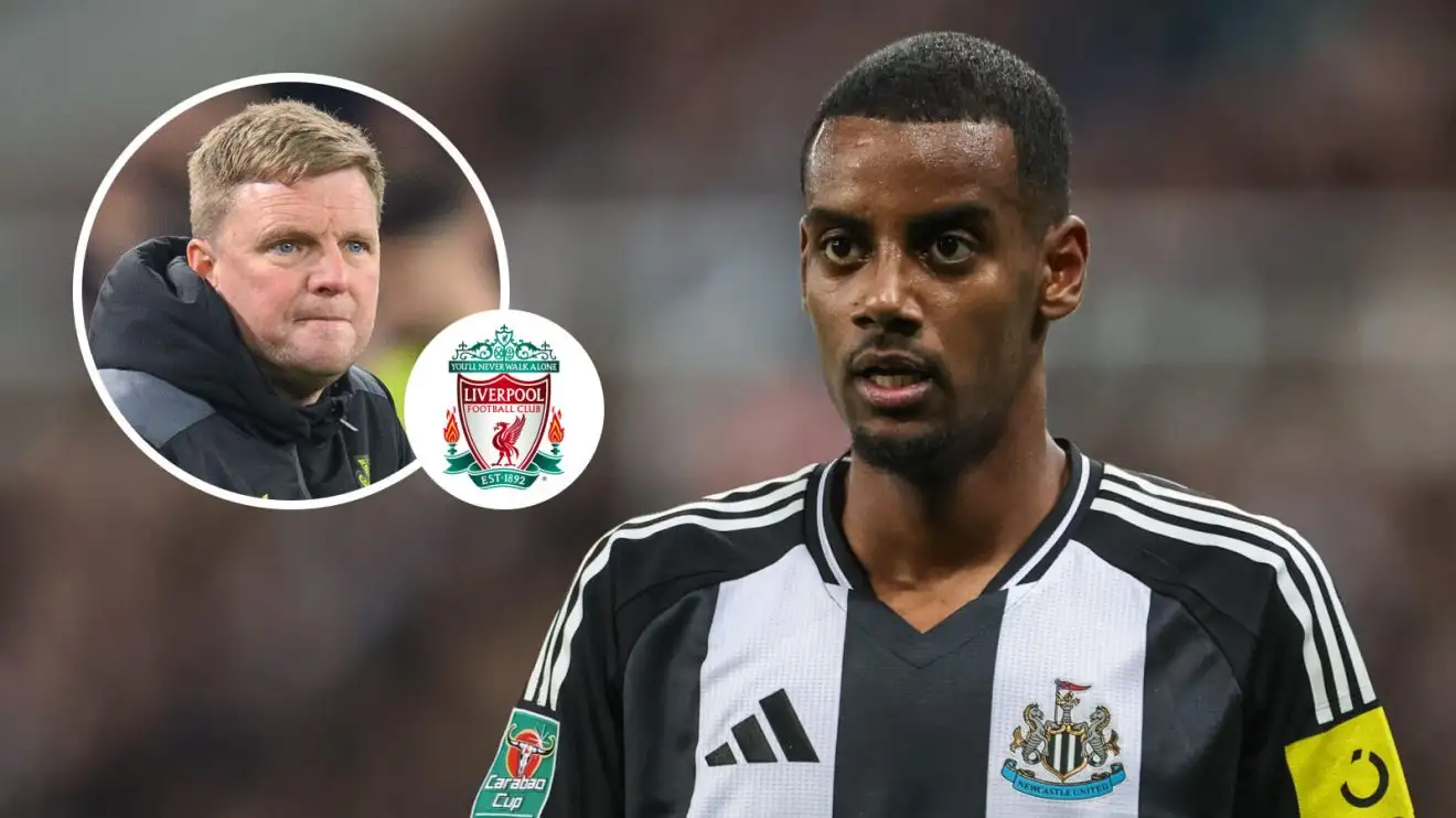 Isak 'missing' from Newcastle training amid Liverpool links; will not attend' Howe's 'family event' 1 Eddie Howe and Liverpool target Alexander Isak