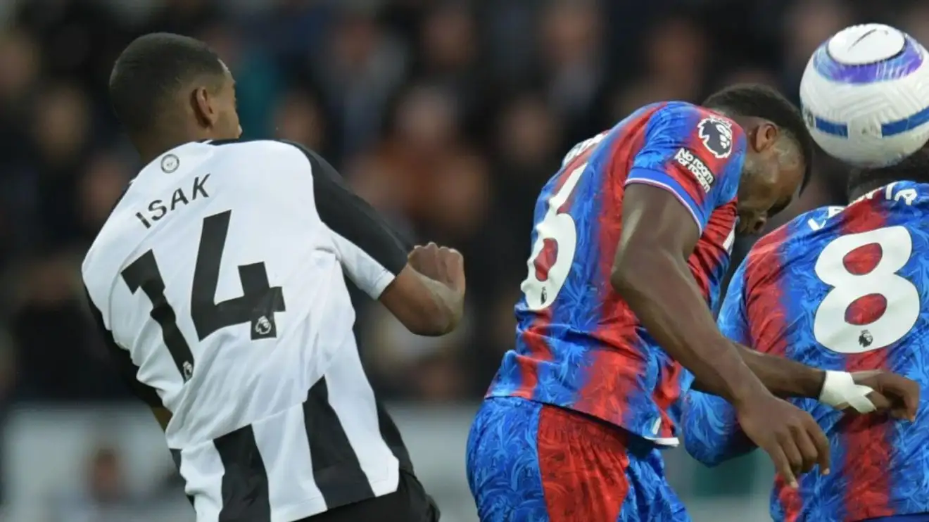Liverpool transfers: Newcastle launch £40m 'hijack' in 'revenge' plot 1 Newcastle striker Alexander Isak and Crystal Palace protector Marc Guehi compete for the spheric