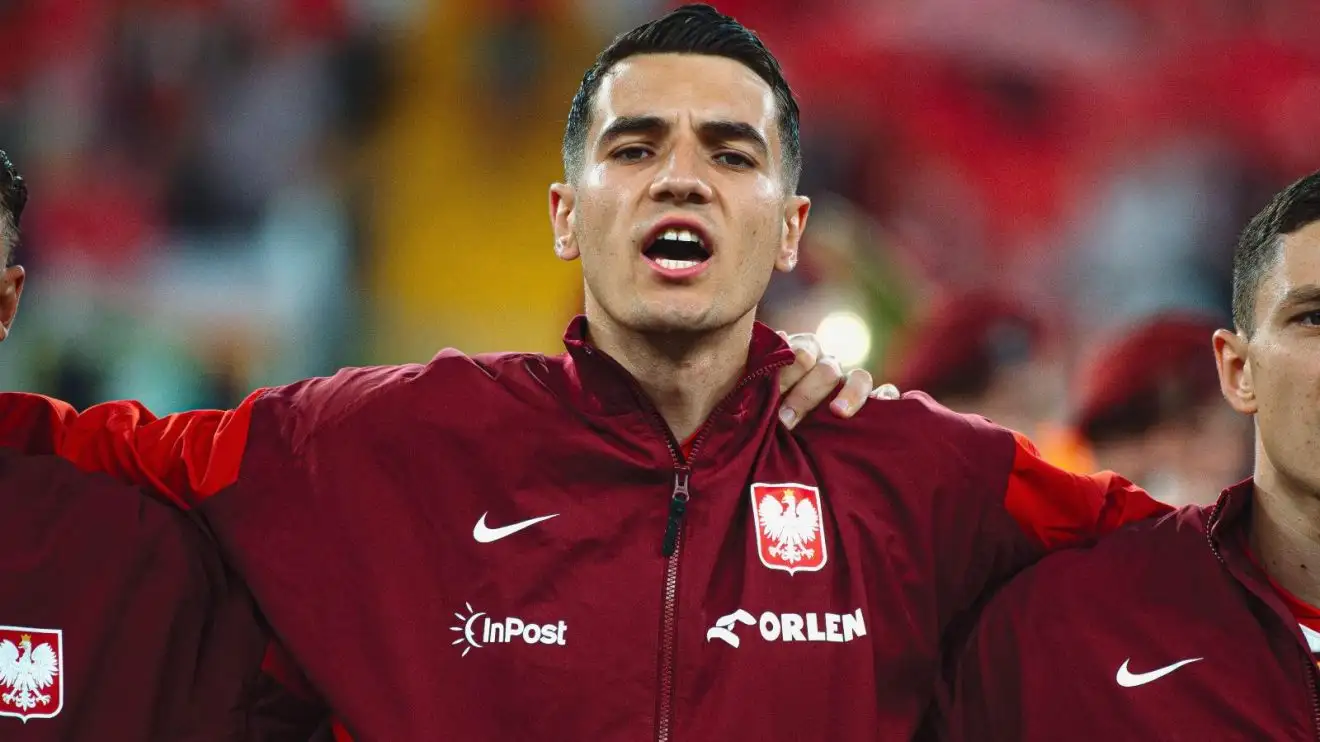 Arsenal 'seek respectable price' as duo linked with European transfers 1 Mix protector Jakub Kiwior during the Gloss national anthem