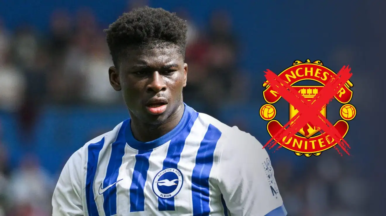 Brighton end Man Utd hopes of Baleba deal as they 'believe' they can fetch British record fee 1 Guy Utd transfer target Carlos Baleba
