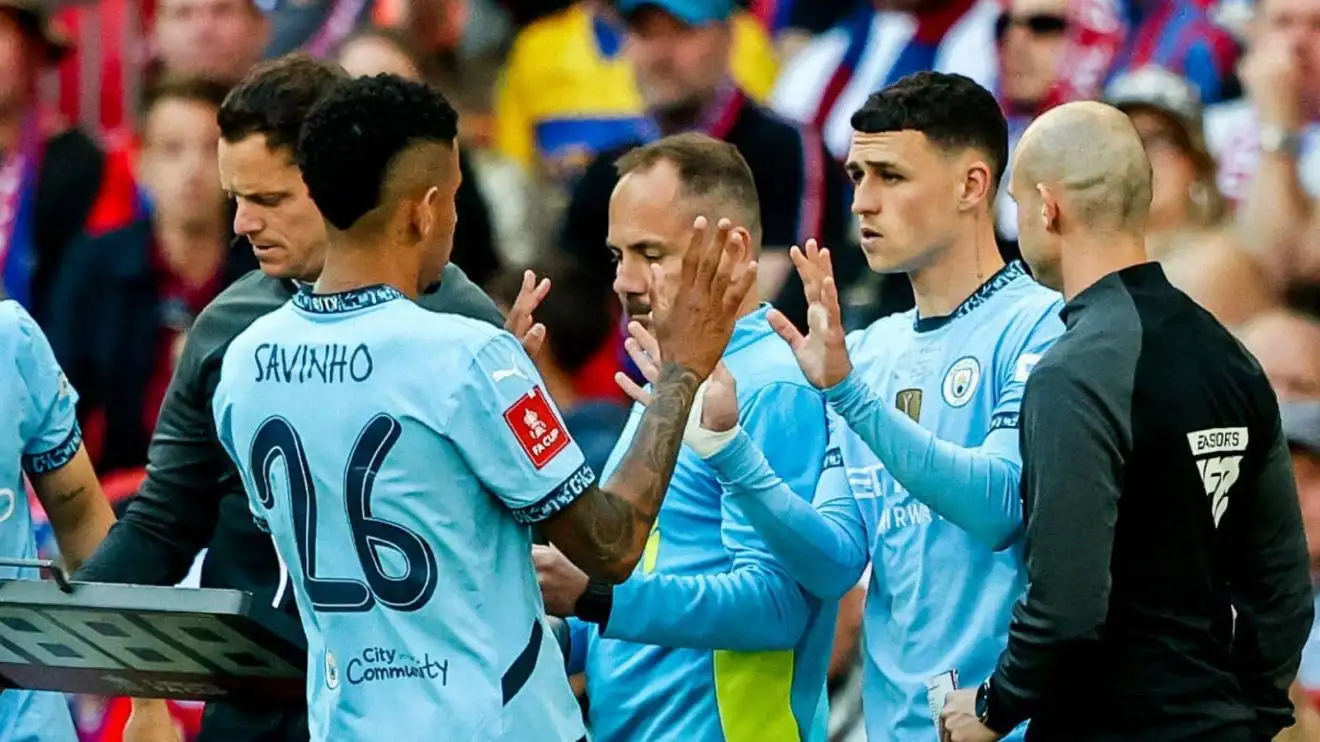 Tottenham 'open' to Man City signing after offer of forward following big loss 1 Savinho, Phil Foden, Manchester Metropolis, Could 2025