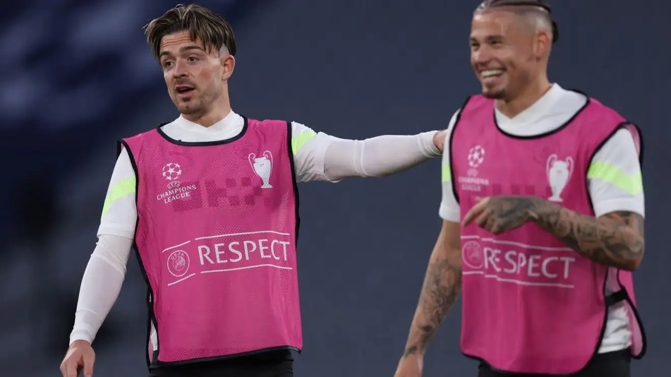 Everton 'not put off' by Jack Grealish salary with transfer on 1 Dude Municipal duo Jack Grealish and Kalvin Phillips throughout a mentoring session