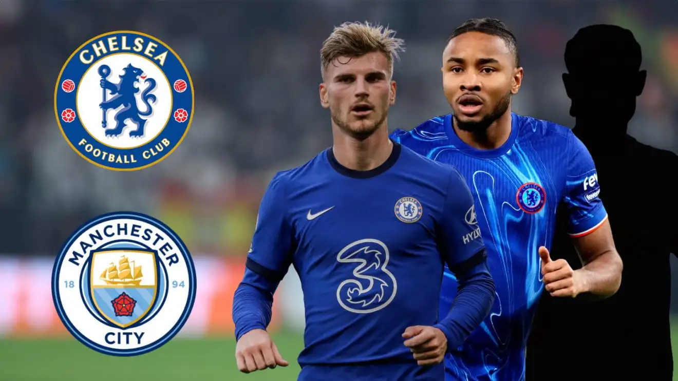 Man City 'enter race' to hijack Chelsea target who's 'worse than Werner and Nkunku' 1 Chelsea duo Timo Werner and Christopher Nkunku