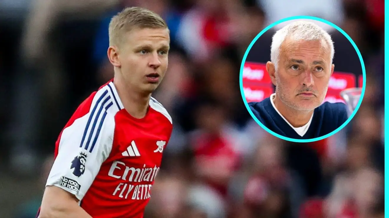Arsenal: Jose Mourinho 'wants' Zinchenko with 'official offer' submitted 1 Oleksandr Zinchenko as well as Jose Mourinho