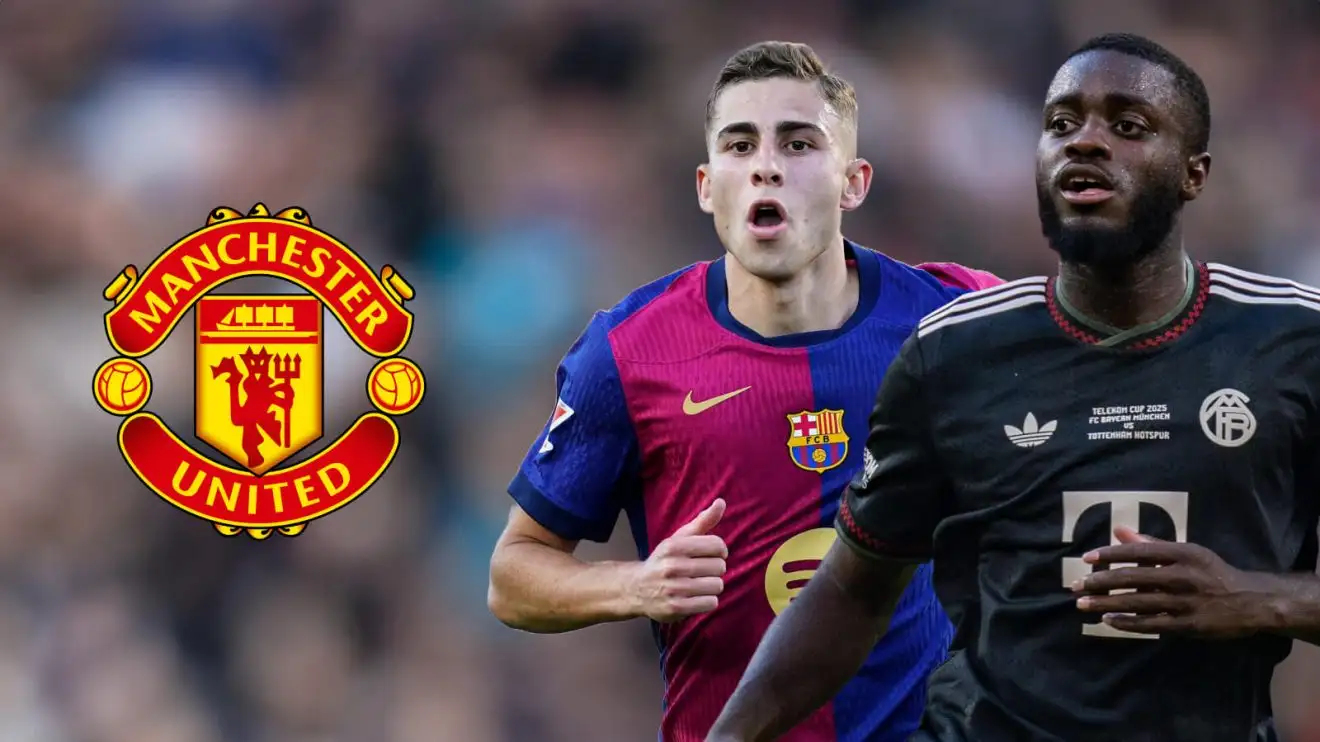 Man Utd 'offered' Bayern star as Red Devils increase bid for 'seduced' Barcelona star 1 Individual Utd transfer targets Dayot Upamecano and Fermin Lopez
