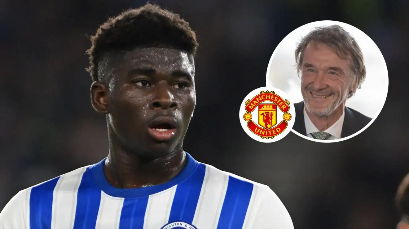 Man Utd 'could revive deal' for £100m star as they 'can afford him this summer' 1 Male Utd send target Carlos Baleba and also Sir Jim Ratcliffe