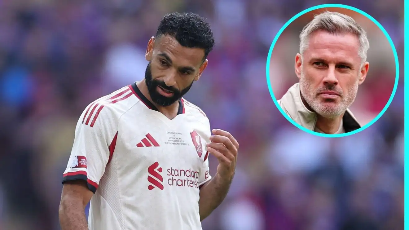 Liverpool: Carragher reveals one Salah 'worry' 1 Mo Salah and also Jamie Carragher