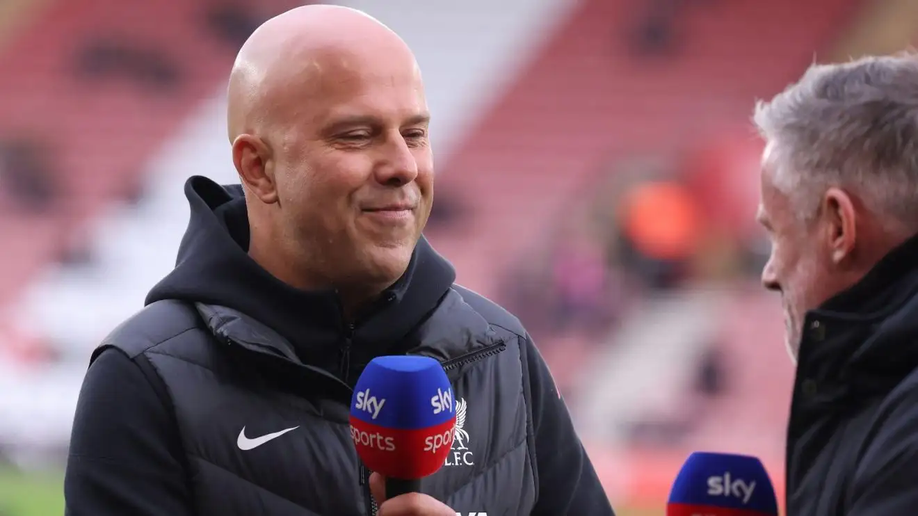 Liverpool spending proves they've become what they hate 1 Liverpool head instructor Arne Slot and also nightclub tale Jamie Carragher