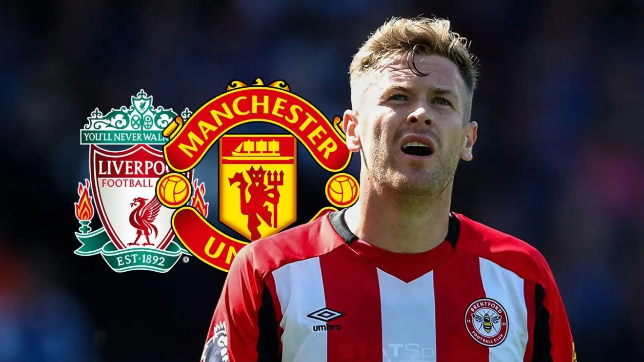 Man Utd 'join' Liverpool in 'shock move' for PL star as 'one major issue' threatens 'surging' transfer 1 Nathan collins Liverpool Male Utd transmit