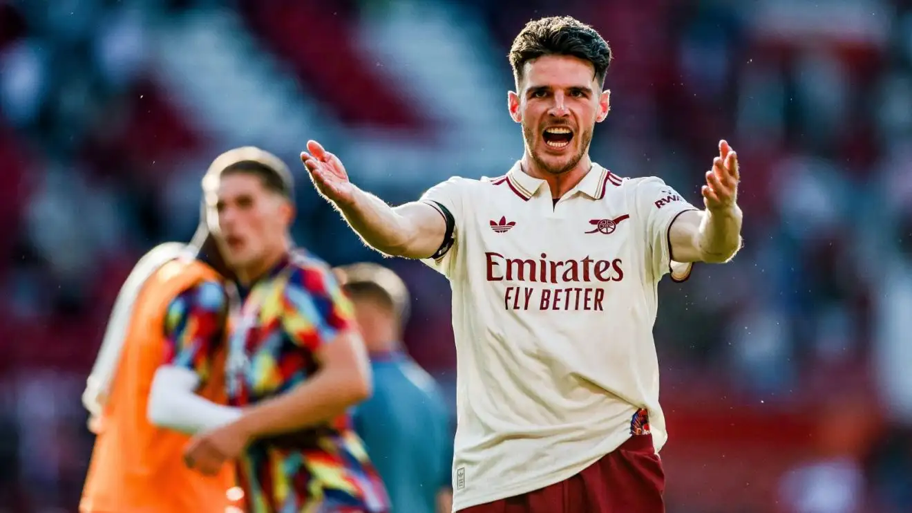 Declan Rice 'shouted' as Arsenal emotional reaction spotted 1 Declan Rice has sentimental reaction