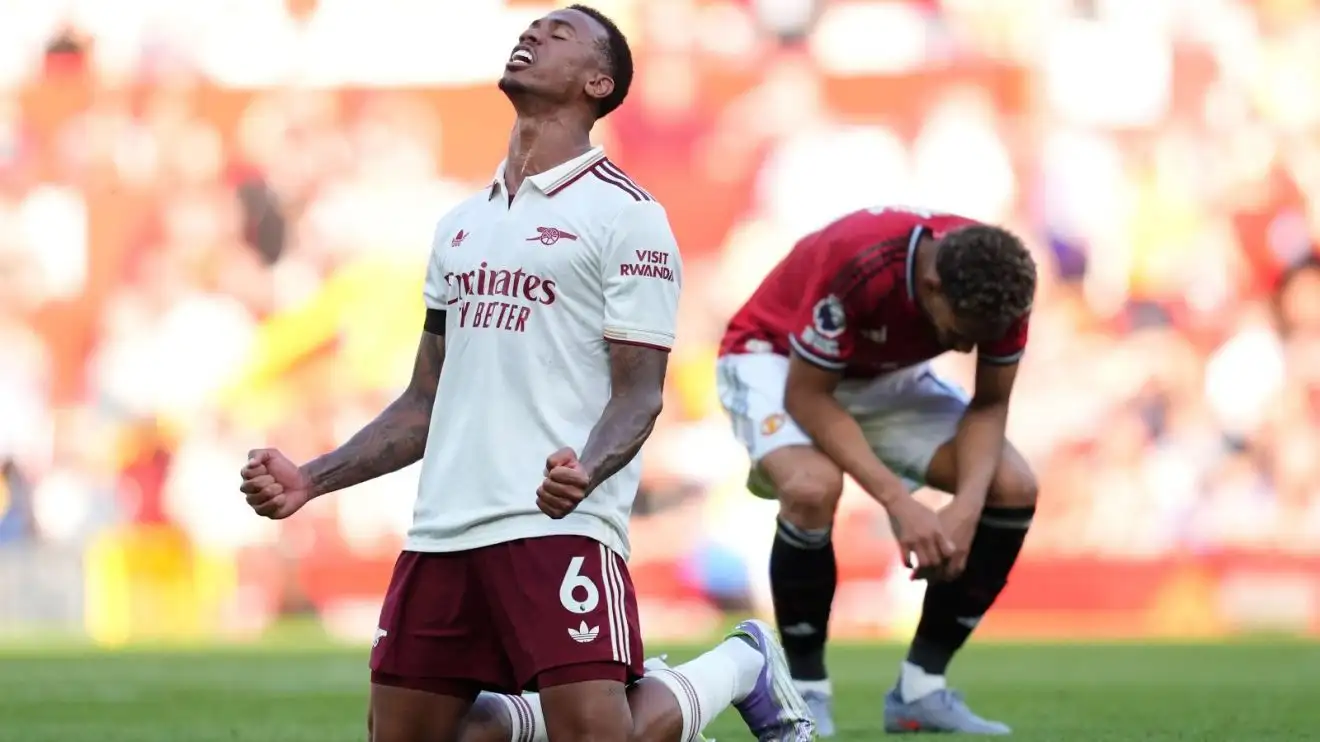 Arsenal 'stank up the gaff' but 'ugly never felt so good' 1 Gabriel and also Matheus Cunha