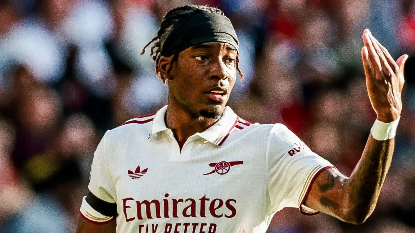 Huge Arsenal injury blow as Noni Madueke knee injury timeline is revealed 1 Noni Madueke administers his Arsenal debut against Male Utd.