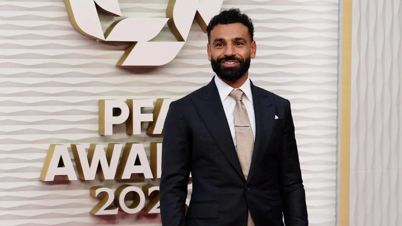 Mo Salah at the PFA Awards