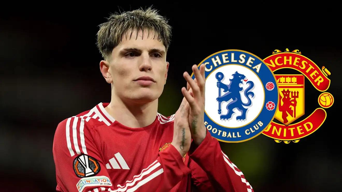 Chelsea 'close' to £40m Garnacho 'agreement' with Man Utd with view to £52m sale in 2026 1 Garnacho Male Utd Chelsea