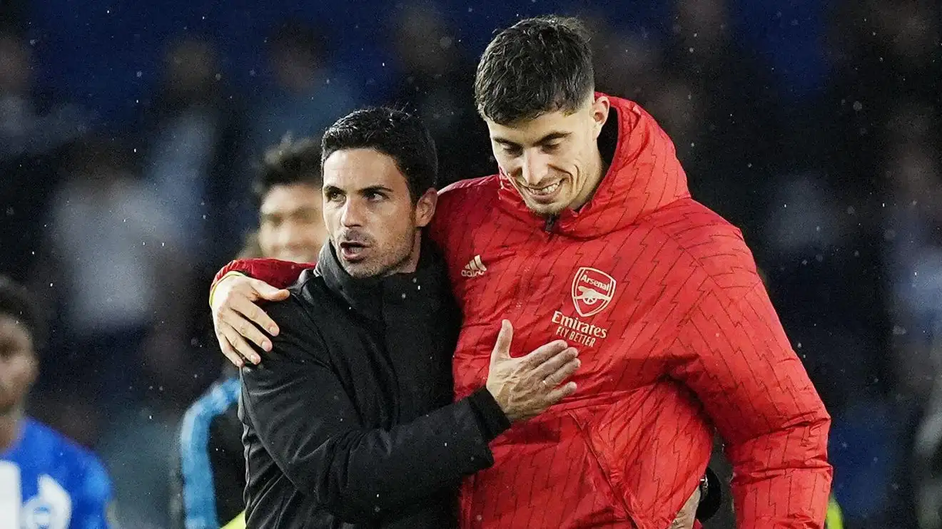 Mikel Arteta reveals injury update on Kai Havertz as Arsenal star ‘certainly not fit’ for Leeds game 1 Conglomeration supervisor Mikel Arteta adopts Kai Havertz at the AMEX Arena