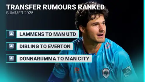Transfer rumour ranking: Man Utd keeper deal ‘almost done’ as Spurs spook Everton