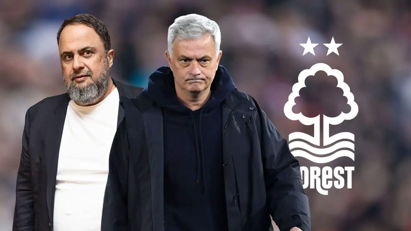 Nottm Forest told they 'dodged bullet' with Mourinho snub for two clear reasons as 'war' avoided 1 Nottm Woodland Mourinho Marinakis