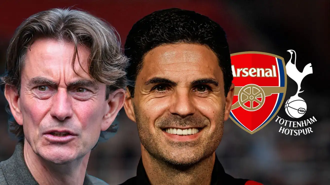 Arsenal set to launch 'bid' to hijack second Spurs transfer as star 'favours' one club 1 Repertoire optimal pooch Mikel Arteta with Tottenham head specialist Thomas Honest
