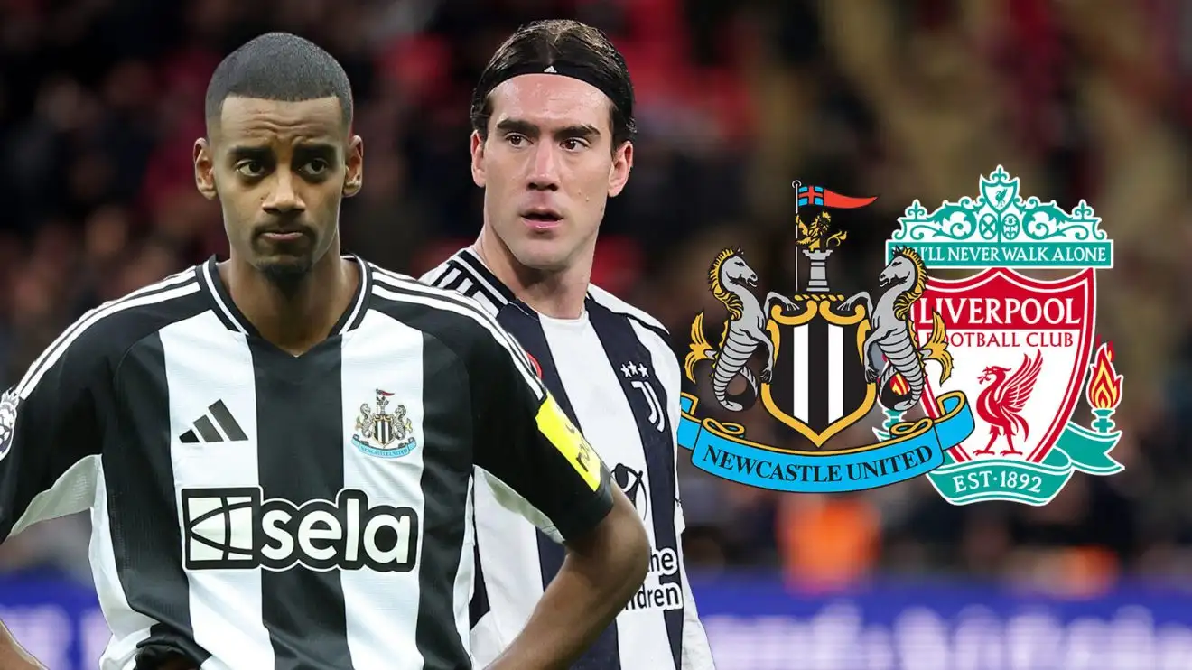 Liverpool: Isak blunder revealed as Newcastle 'offered' Serie A star to help meet one 'condition of sale' 1 Liverpool transfer target Alexander Isak and Dusan Vlahovic