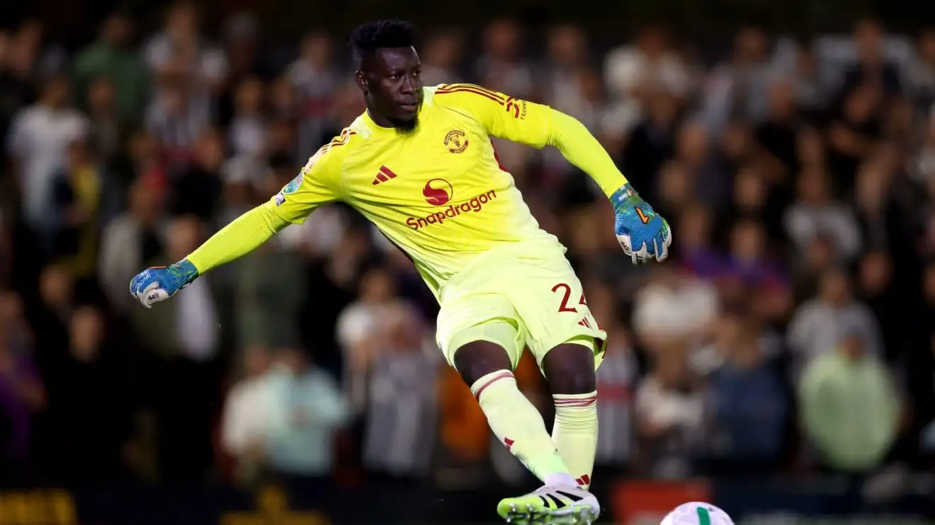 Man Utd boss Amorim hits back at Onana criticism after Grimsby loss: 'With all due respect...' 1 Individual Utd goalkeeper Andre Onana