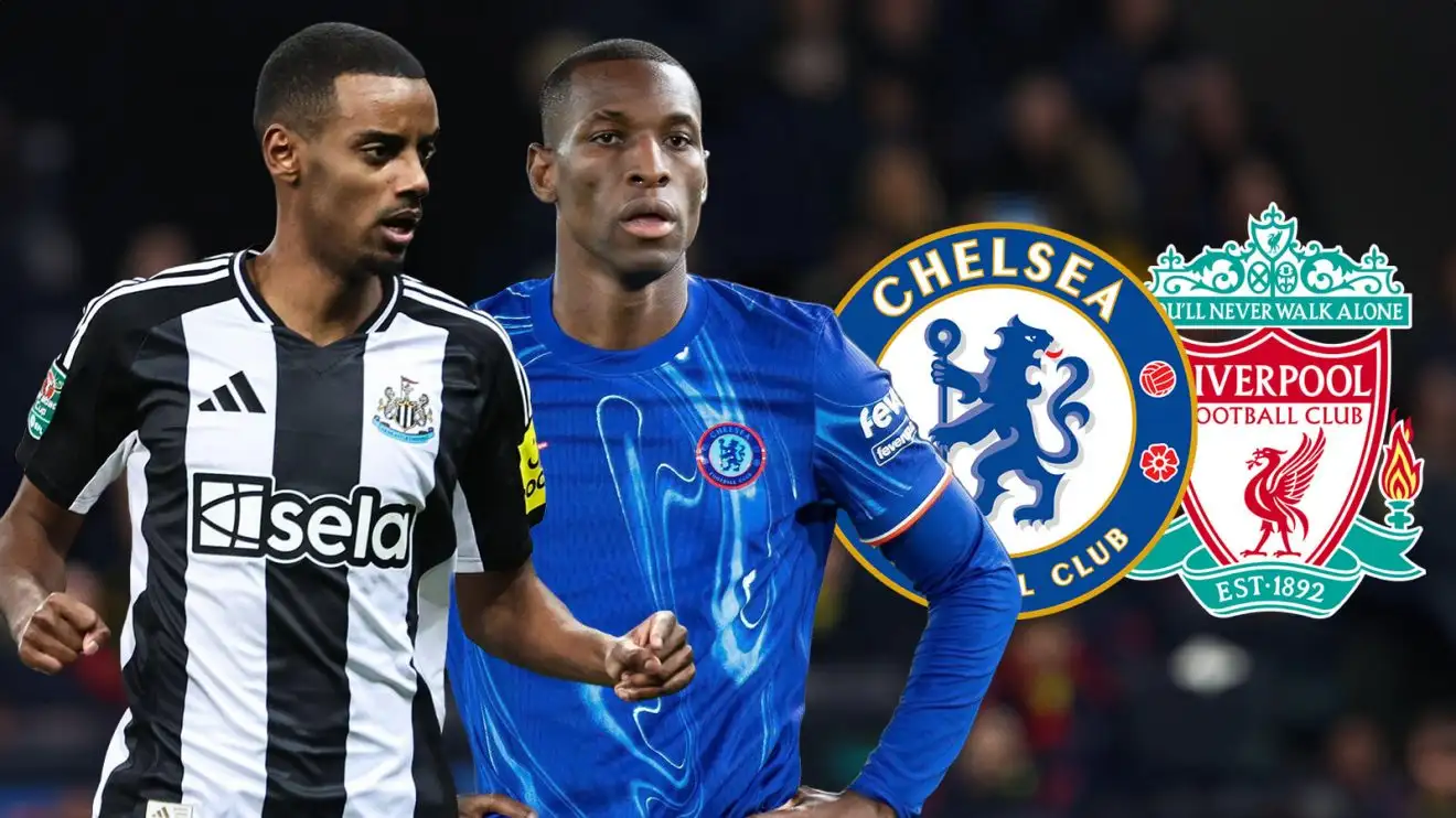 Chelsea 'waiting on Isak transfer' to Liverpool before allowing Jackson move 1 Chelsea demonstrator Nicolas Jackson and also Liverpool target Alexander Isak