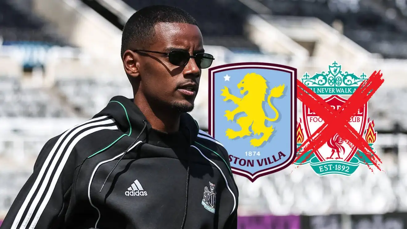 Alexander Isak to Liverpool could be blocked by Aston Villa 1 Isak Aston Trip residence Liverpool
