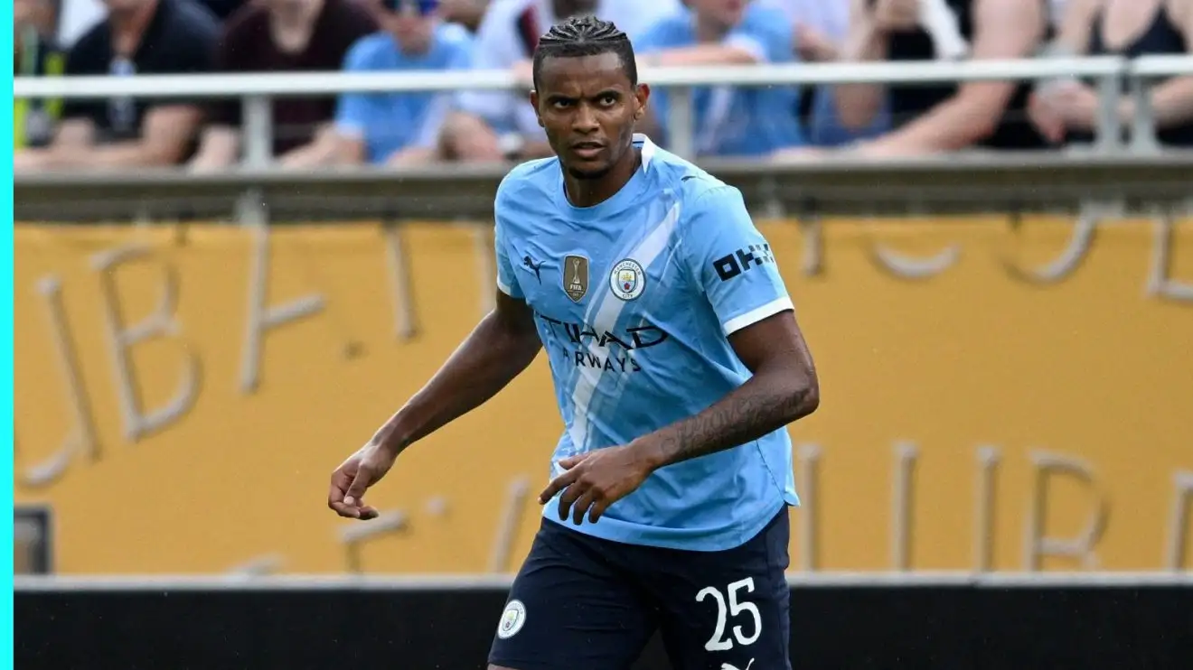 Manuel Akanji playing for Male Metropolis