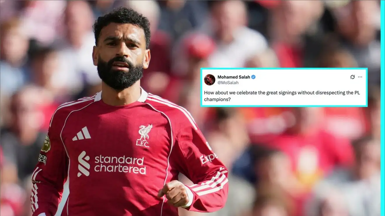 Mo Salah and a tweet he acquired