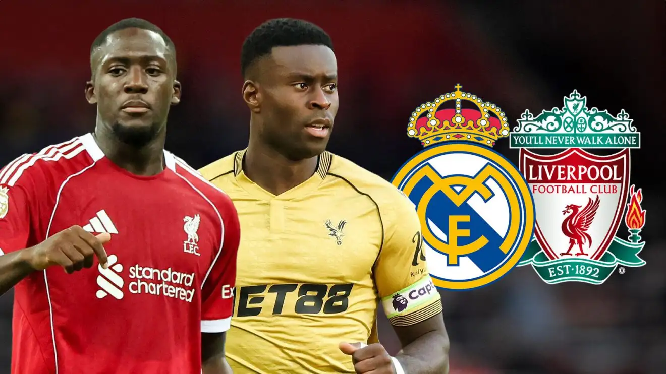 Real Madrid strike double Liverpool blow as they 'enter bidding' to hijack Reds January target 1 Liverpool defender Ibrahima Konate and also Marc Guehi