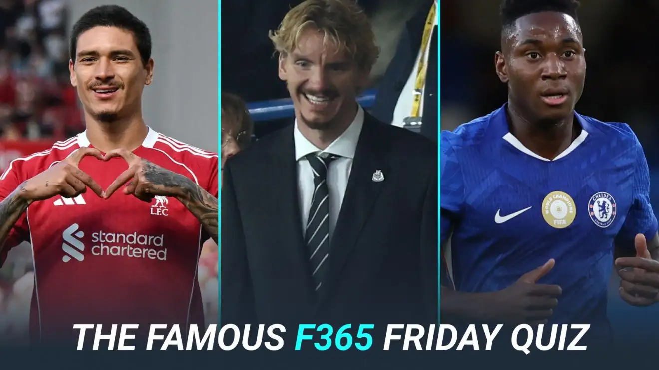 The Famous F365 Friday quiz: Summer transfer window edition 1 Darwin Nunez, Nick Woltemade, Dario Essugo.