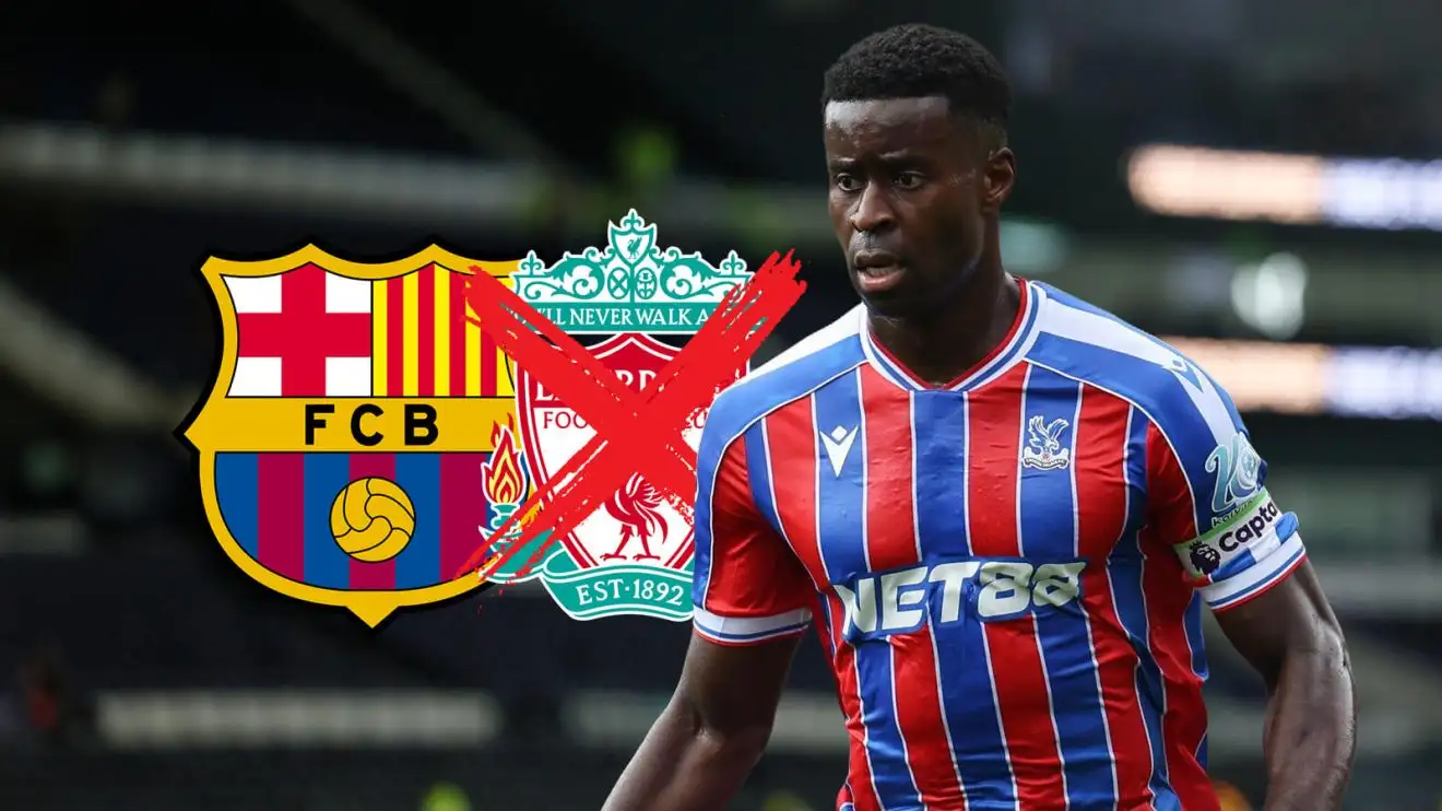 Liverpool turn to 'top defender' in La Liga as chance of Guehi deal 'increasingly remote' 1 Liverpool, Barcelona transmit target Marc Guehi