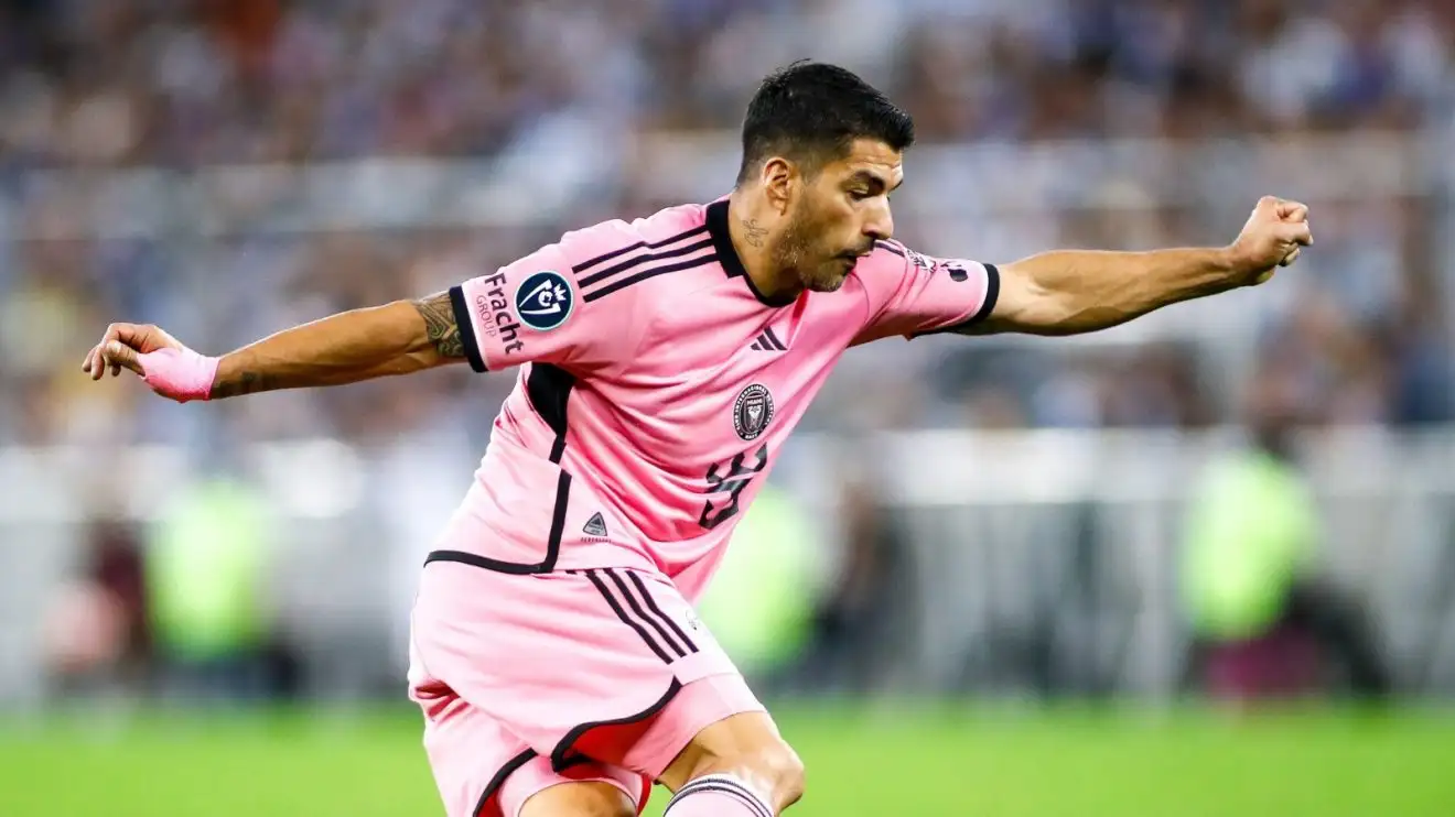 Inter Miami demonstrator Luis Suarez