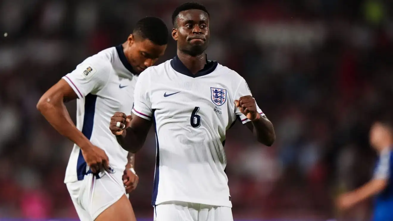 ITV fail to push Guehi into admitting he hates everything and everyone after Liverpool transfer collapse 1 England protector Marc Guehi celebrates racking upwards a aspiration