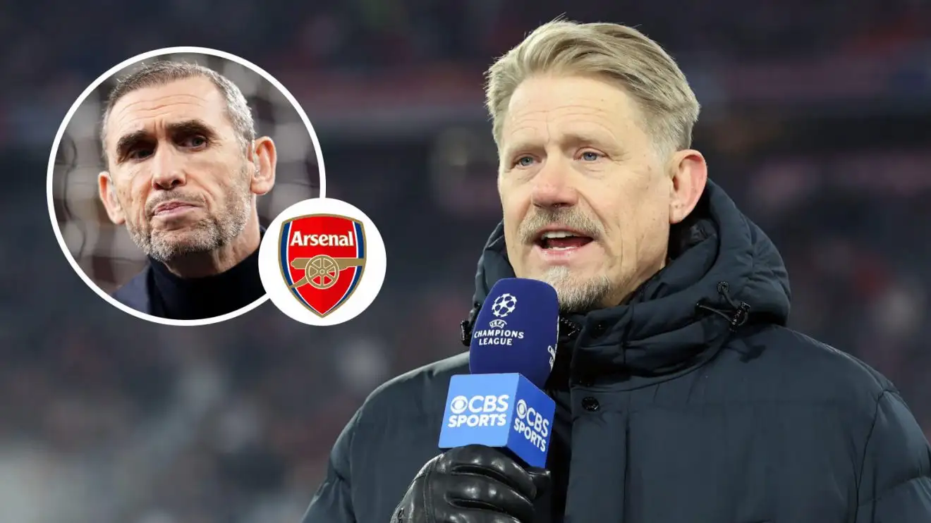 Keown slams 'deranged' Man Utd legend over Arsenal 'ugly' playing style comments 1 Arsenal tale Martin Keown and Peter Schmeichel