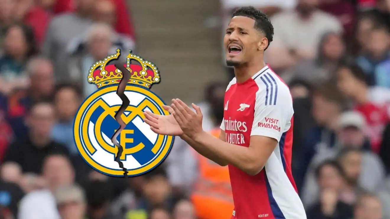 Arsenal make crucial contract 'offer' amid 'significant' Real Madrid interest 1 Arsenal defender William Saliba with the injured Real Madrid badge
