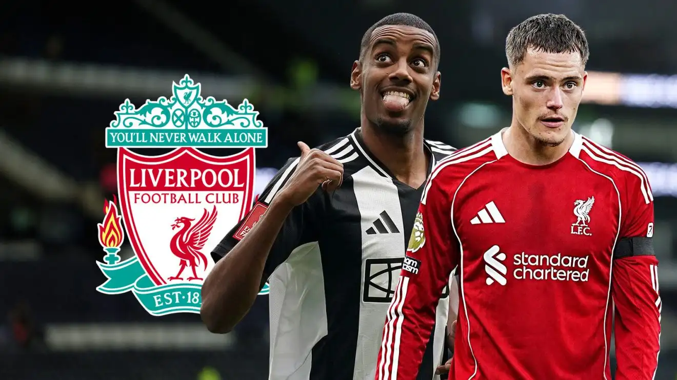 Liverpool accuse critics of 'flagrant misunderstanding' of £400m-plus spend 1 Alexander Isak and Florian Wirtz with the Liverpool badge.