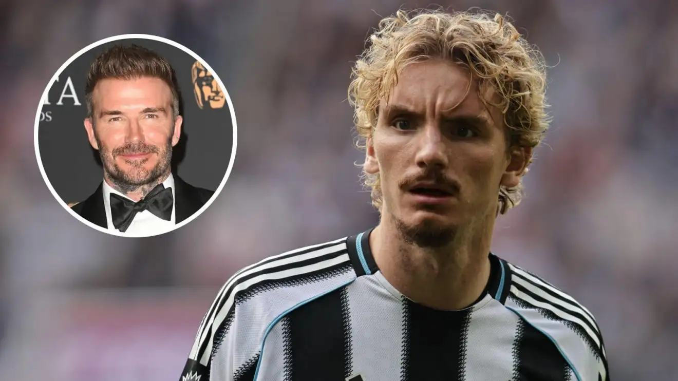 Newcastle: Beckham tips Magpies for 'surprise' UCL campaign; Woltemade is 'made for' them 1 David Beckham, Nick Woltemade