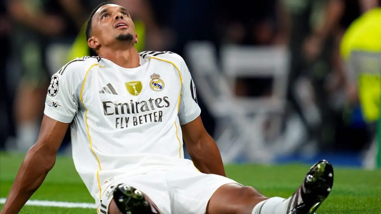 Has Liverpool legend Jurgen Klopp left Trent with dodgy hamstrings? 1 Trent Alexander-Arnold aesthetic impresses dejected after withstanding an injury