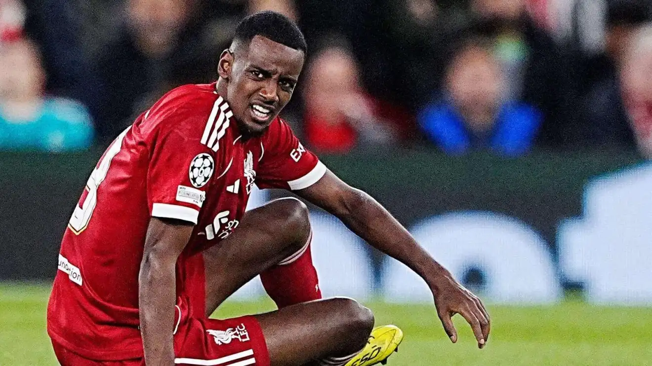 Liverpool striker Alexander Isak