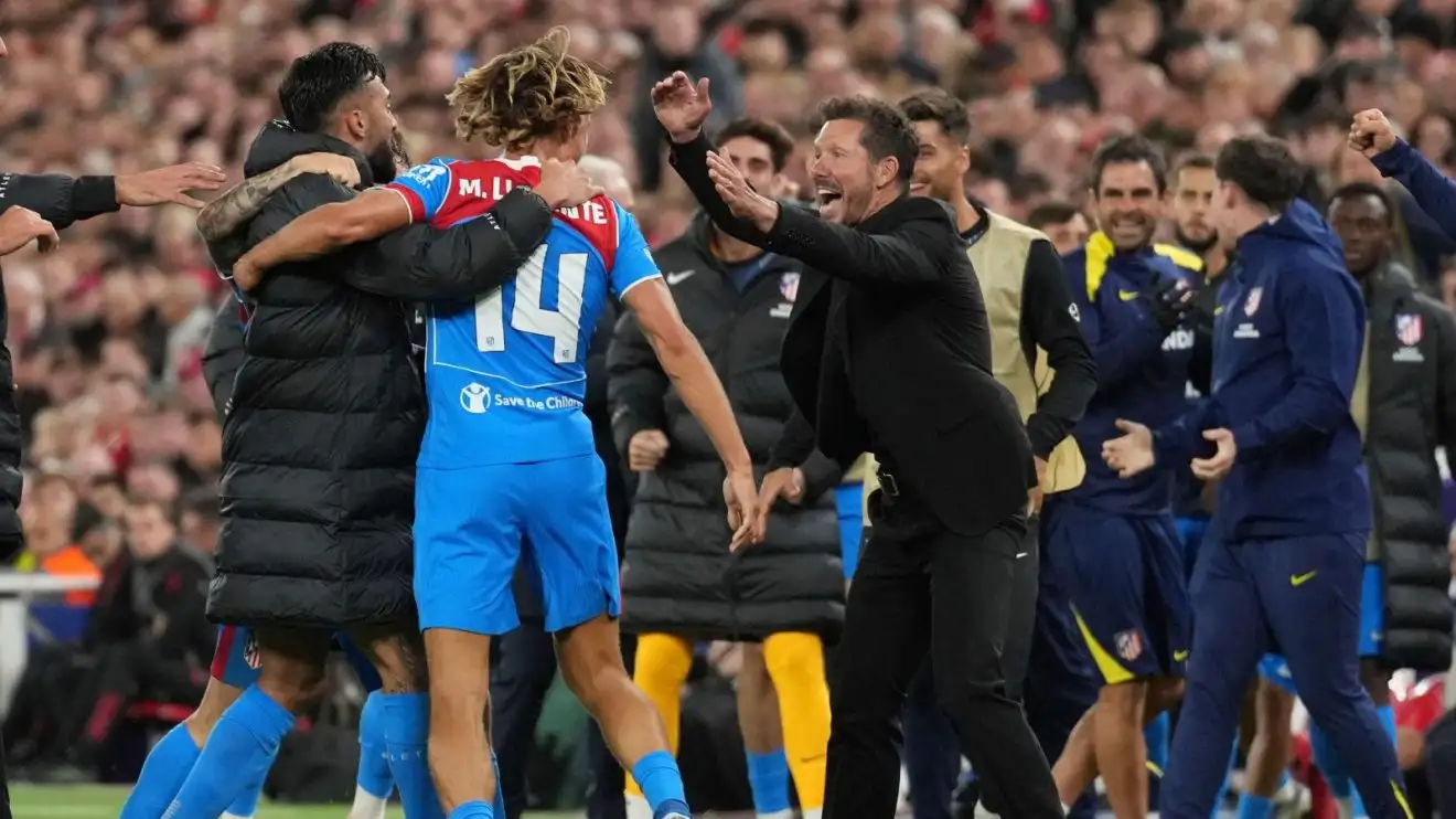 Liverpool fan seen 'spitting' slams 'coward' Simeone and his staff; makes his own 'spit' claim 1 Diego Simeone on Liverpool