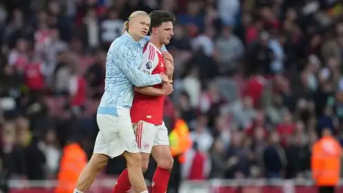 Man City 4 Arsenal 3 in Premier League XI of season so far