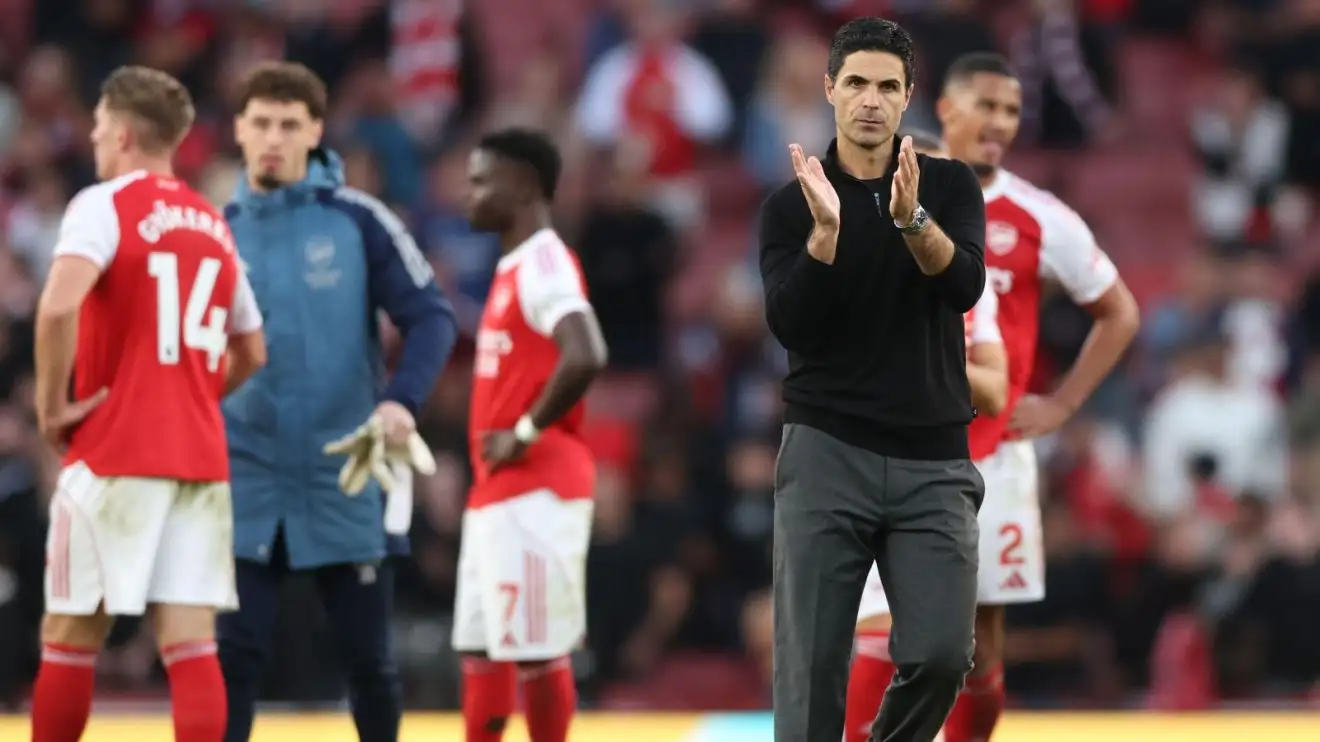 Mikel Arteta is 'Tony Pulis in a Gunners jacket' 1 Mikel Arteta using Conglomeration players