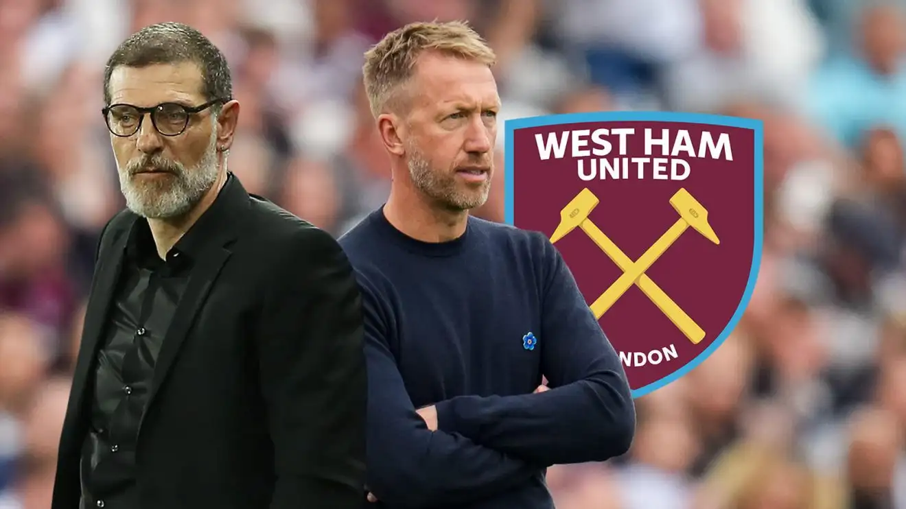 Romano gives Potter sack update as potential next West Ham boss will 'embrace two club legends' 1 Former West Ham top mutt Slaven Bilic and Graham Potter