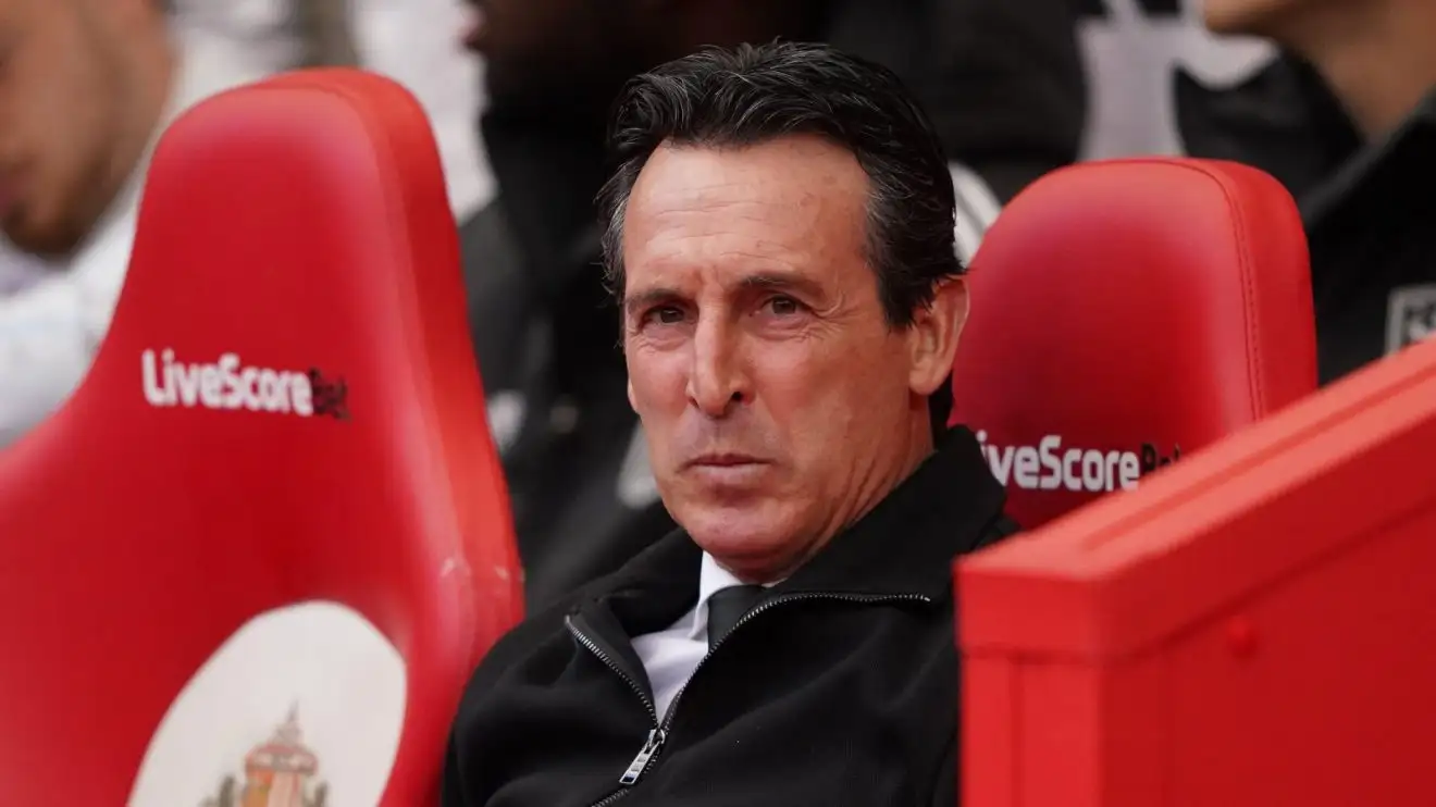 Aston Villa boss Unai Emery