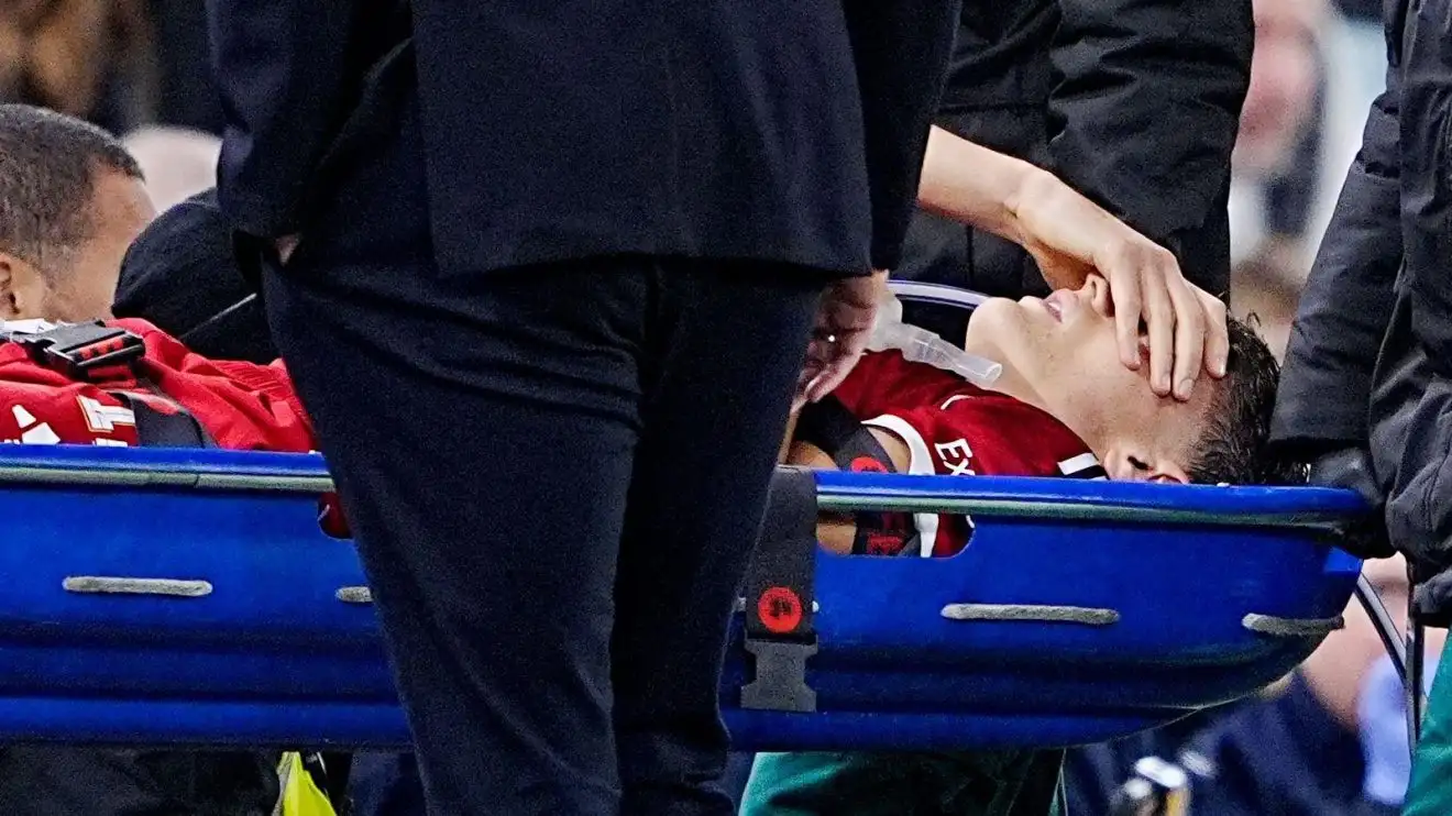 Arsenal and Liverpool dismiss £86m transfer panic 1 Liverpool defender Giovanni Leoni on a cot