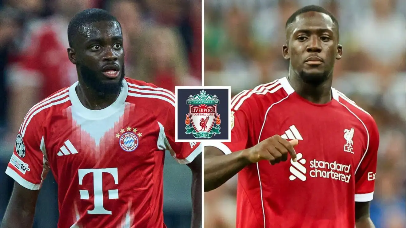 Liverpool 'consider' Upamecano as Bayern 'could target' Real Madrid-bound Konate 1 Ibrahima Konate and also Dayot Upamecano through the Liverpool badge