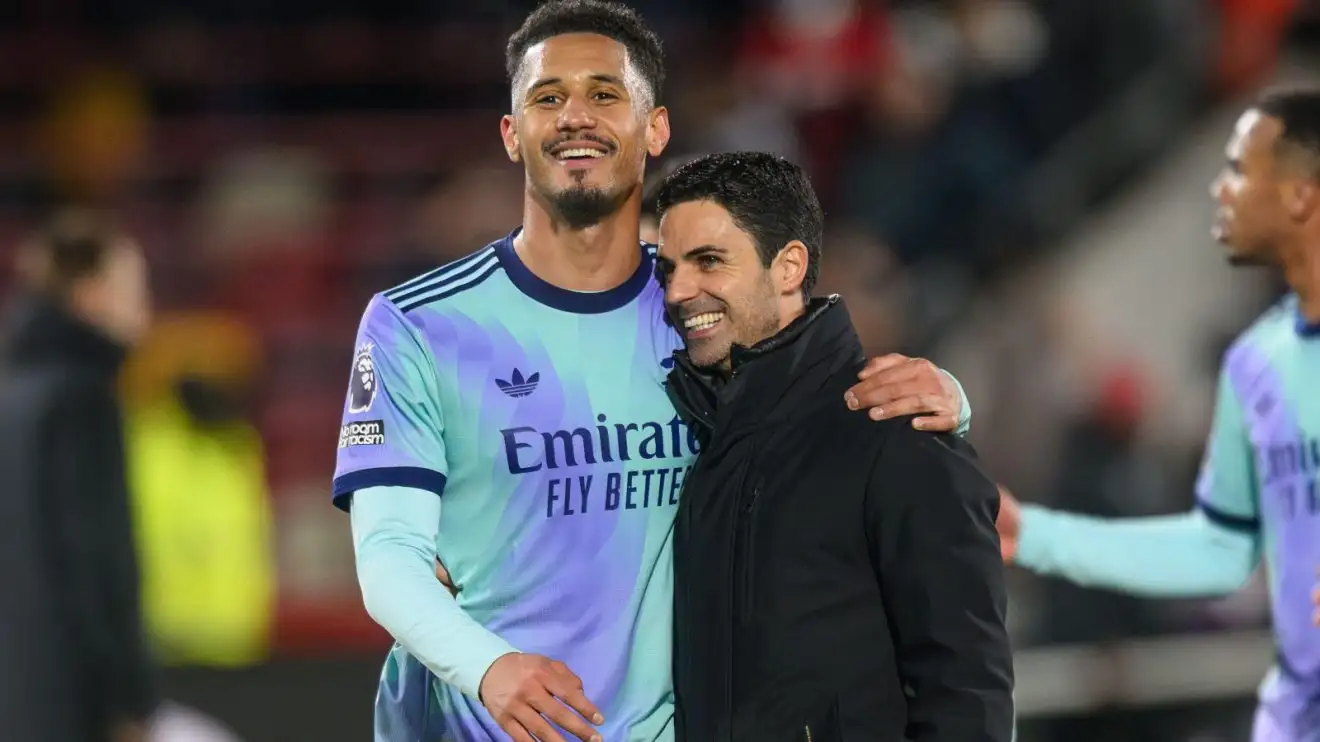 'Not many clubs can get Willy out of Arsenal', says Arteta after Real Madrid snub 1 Toolbox protector William Saliba and company Mikel Arteta