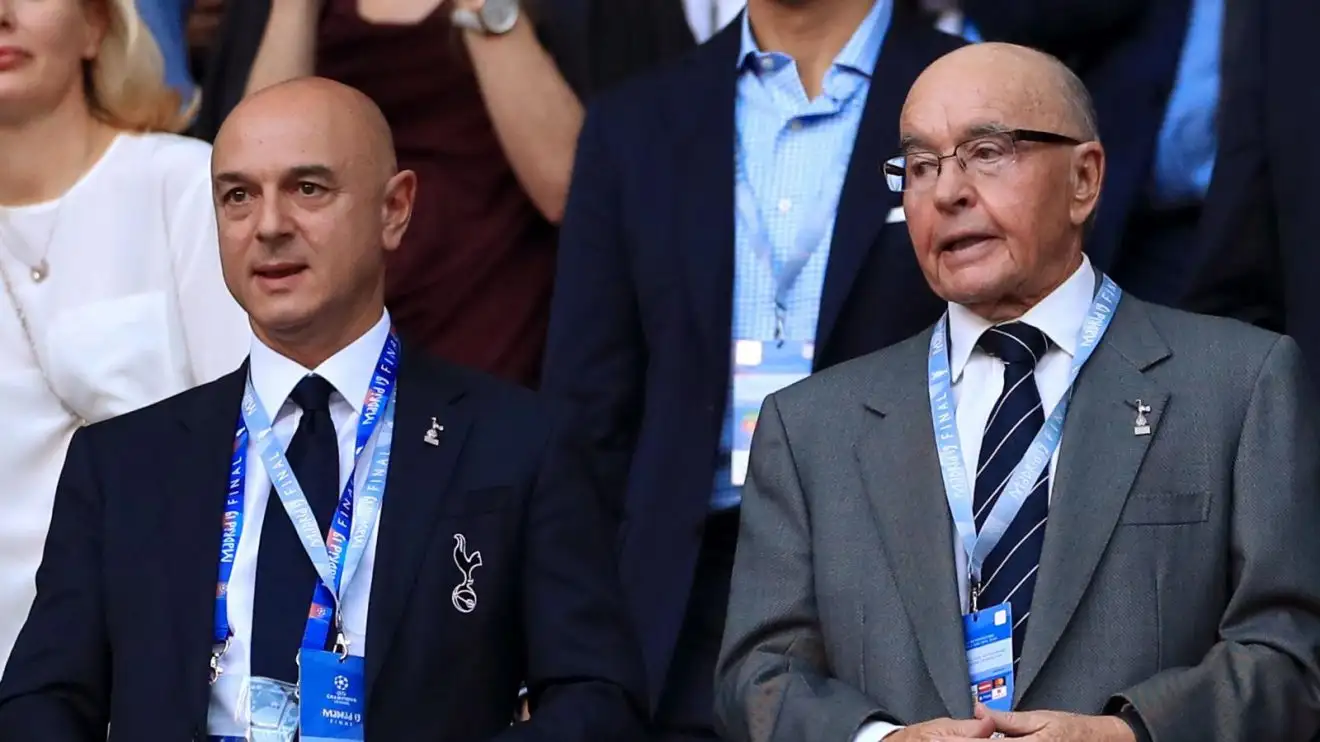 Tottenham 'could agree takeover deal' in 'feasible' Man Utd, INEOS 'offer' repeat on one key condition 1 Tottenham takeover Lewis Levy