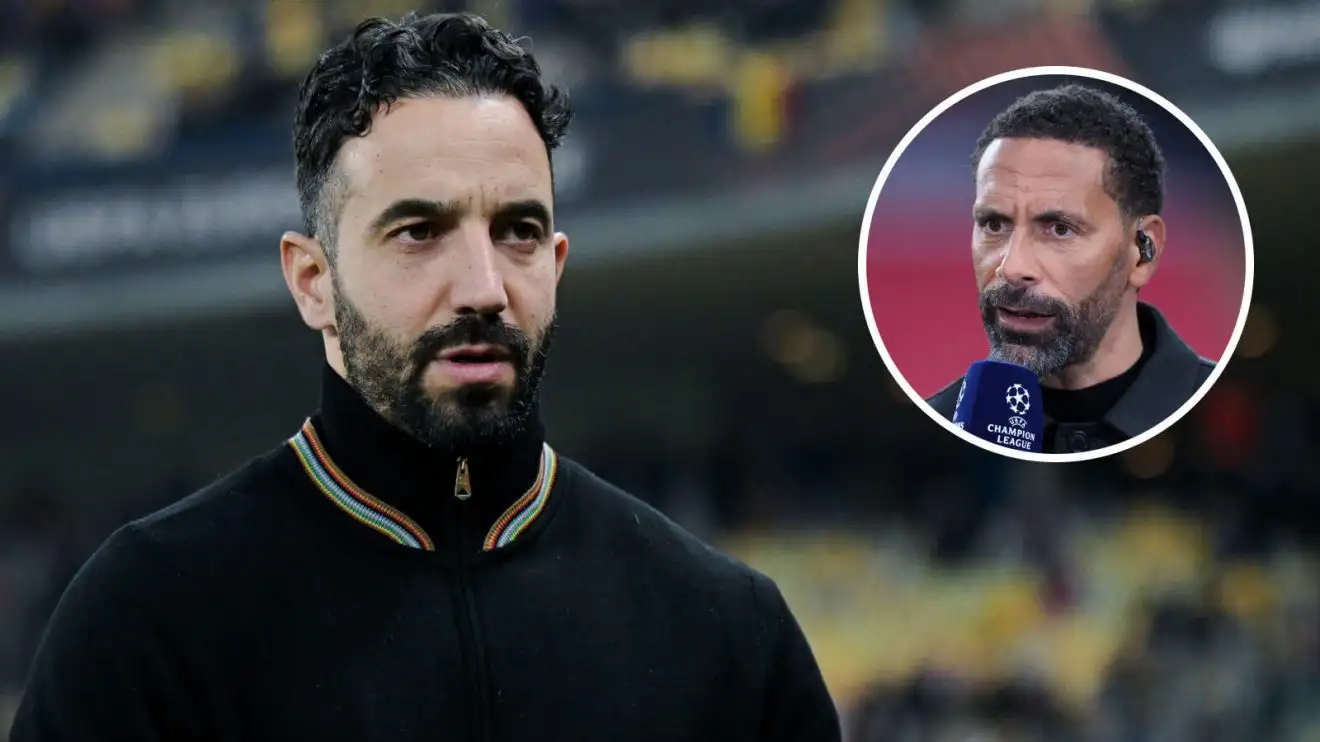 Rio Ferdinand thinks Man Utd have had 'remarkable' season? Seriously? 1 Amorim Ferdinand Male Utd