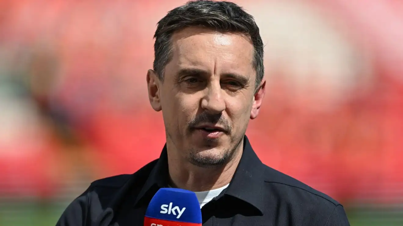 What the Arsenal dressing room are saying about Premier League title, according to Gary Neville 1 Gary Neville on Assortment